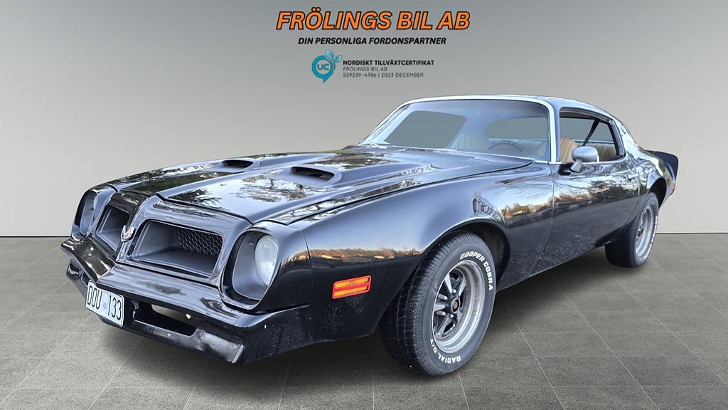 Pontiac Firebird Formula Pigg 400 Th400-låda Nybesiktad U.A