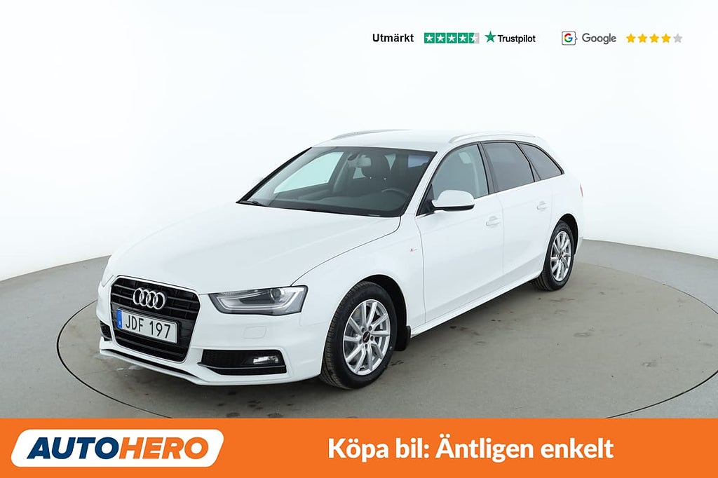 Audi A4 Avant 2.0 TDI S Line / Dragkrok, PDC-Bak