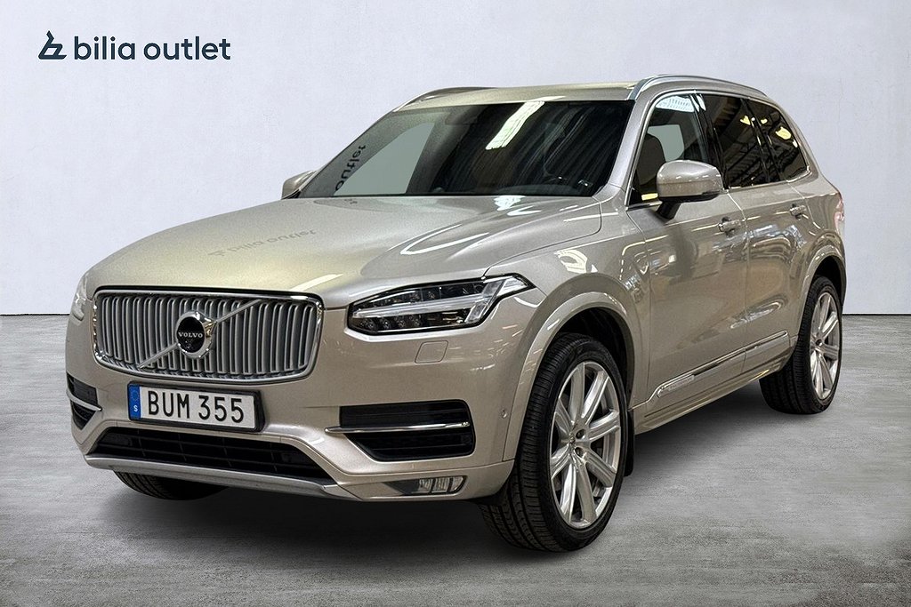 Volvo XC90 D5 AWD Inscription 7-sits 235hk Luftfj B&W Drag 