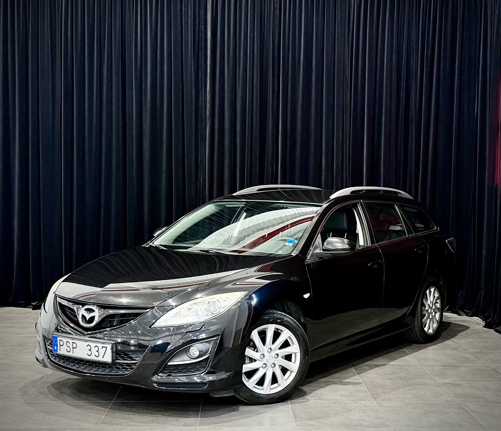 Mazda 6 Wagon 2.0 MZR BOSE SKINN VÄLSERVAD TVÅ BRUKARE 155HK 