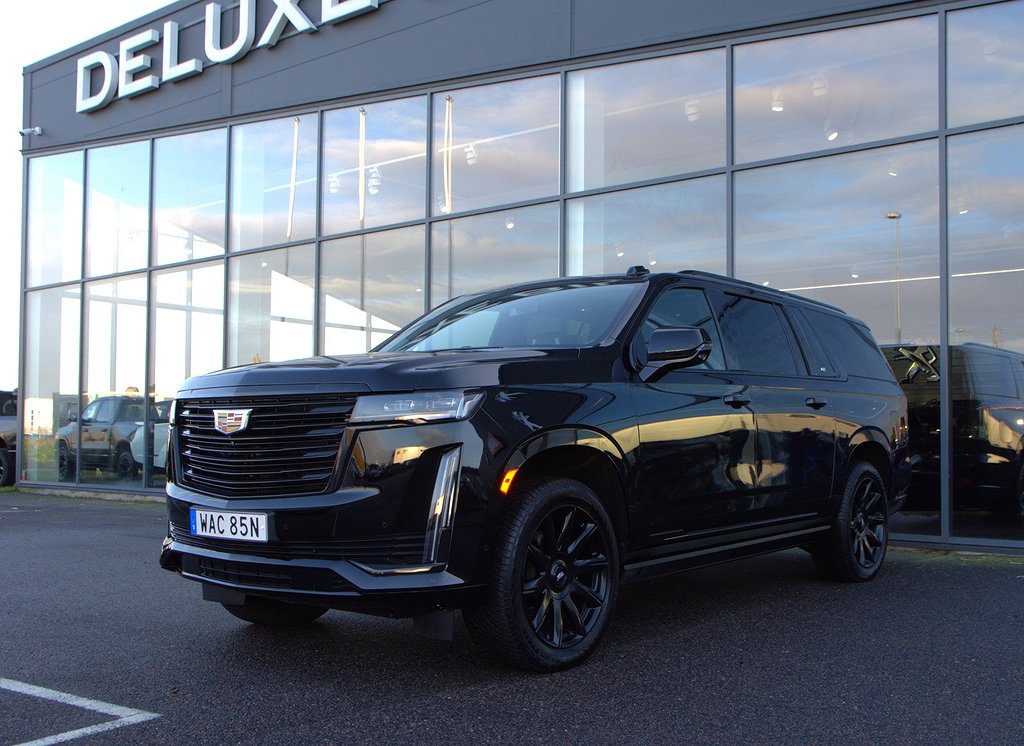 Cadillac Escalade 6,2 ESV V8  Lux Platinum 7 Säten LÅG SKATT