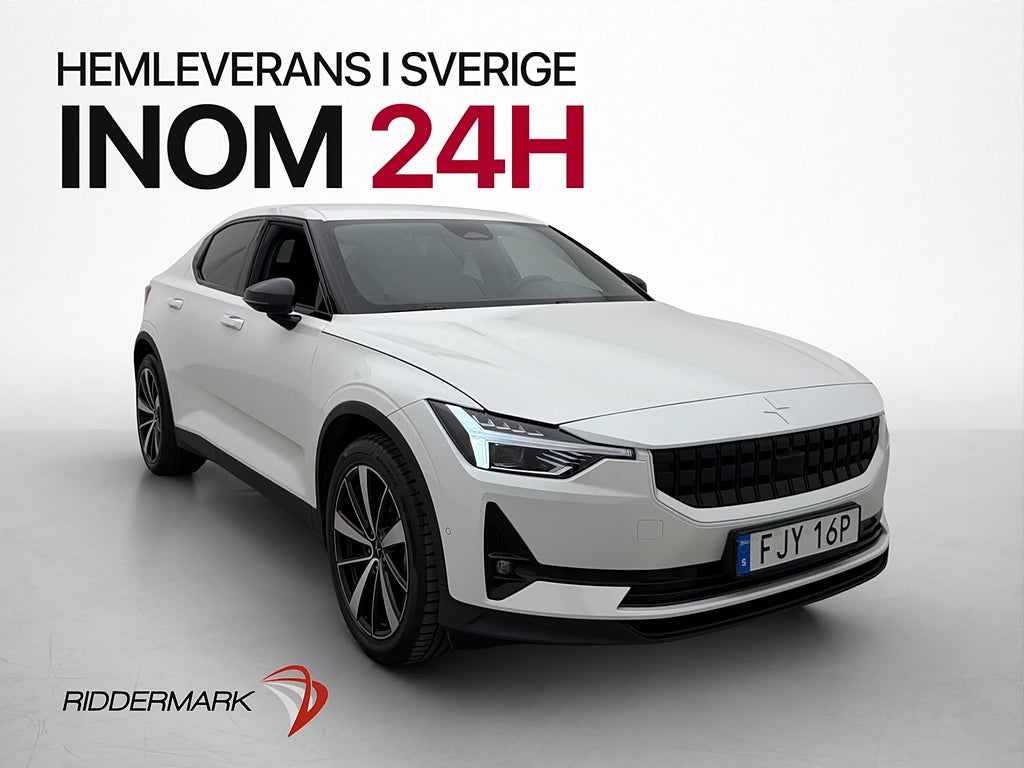 Polestar 2 Standard Single Motor Pilot Pixel 360° Drag Värme