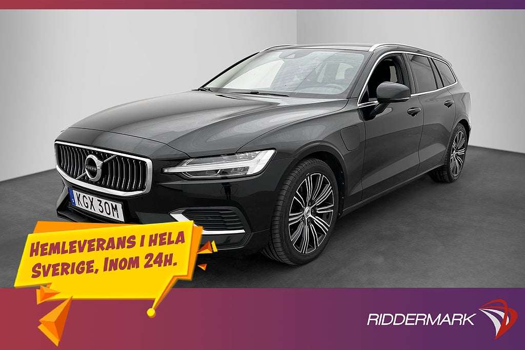 Volvo V60 Recharge T6 AWD Advanced Drag Värmare Kamera