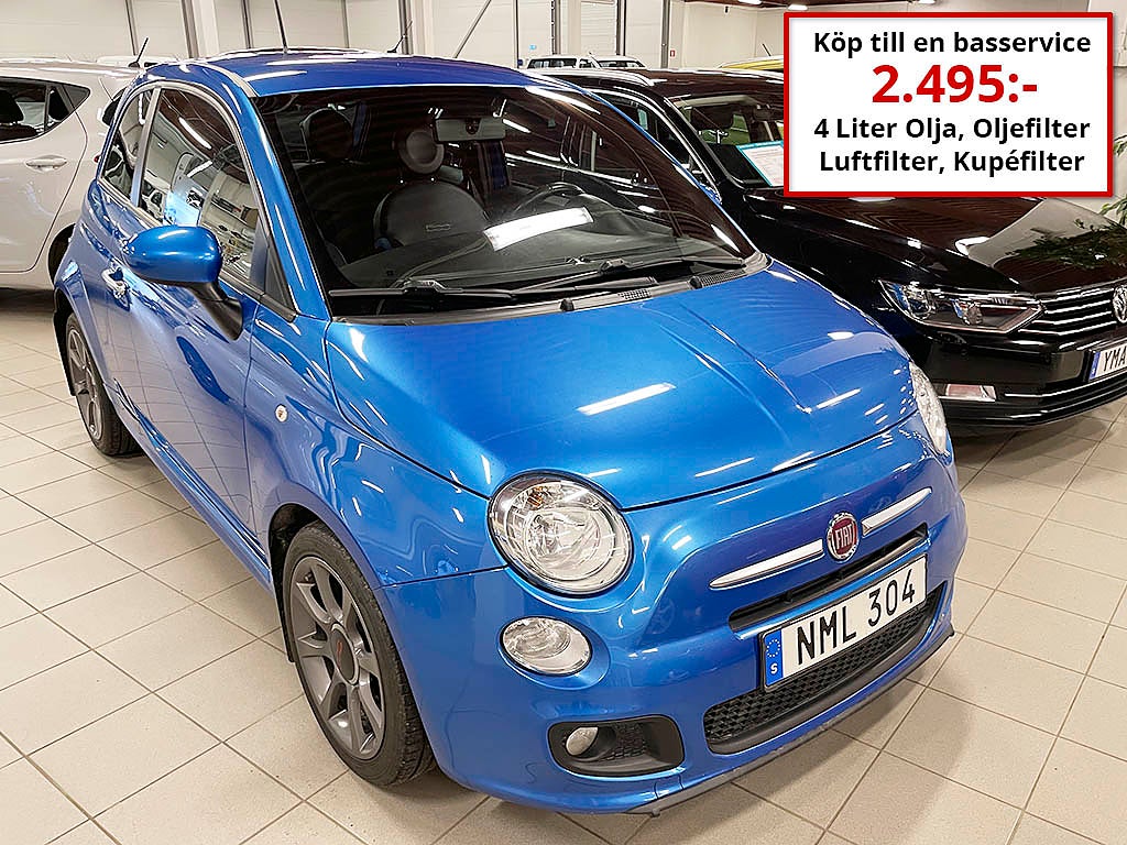 Fiat 500 8v Twinair Turbo 105Hk