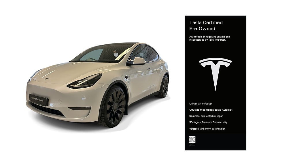 Tesla Model Y Performance Certified Pre-Owned 3,84% ränta