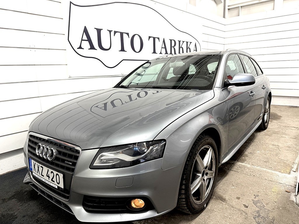 Audi A4 2.0 TDI Quattro Avant, Nybesiktigad, DEC-KAMPANJ!