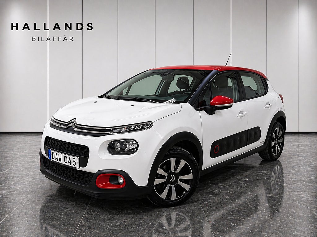 Citroën C3 1.2 PureTech 82 Euro 6 / Nyservad / 1 Ägare 