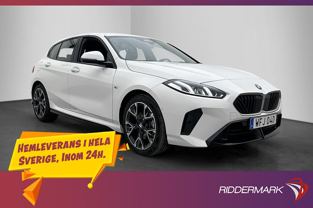 BMW 120 i 170hk M Sport Kamera Navi CarPlay Döda-Vinkel