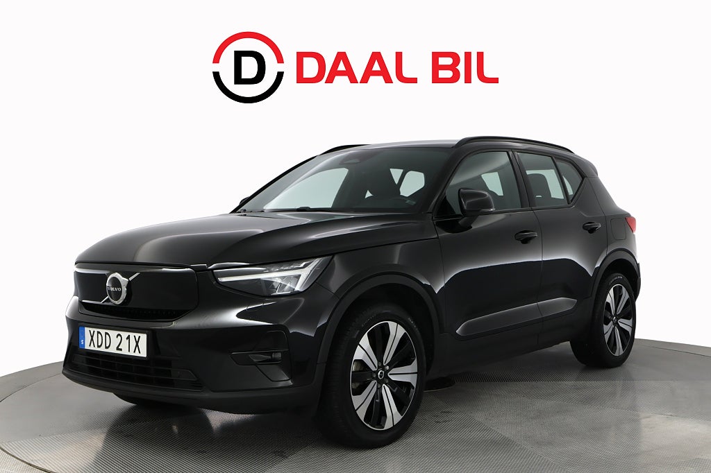 Volvo XC40 RECHARGE TWIN 408HK 78kWh PLUSPKT DRAG B-KAM VÄRM NFC 