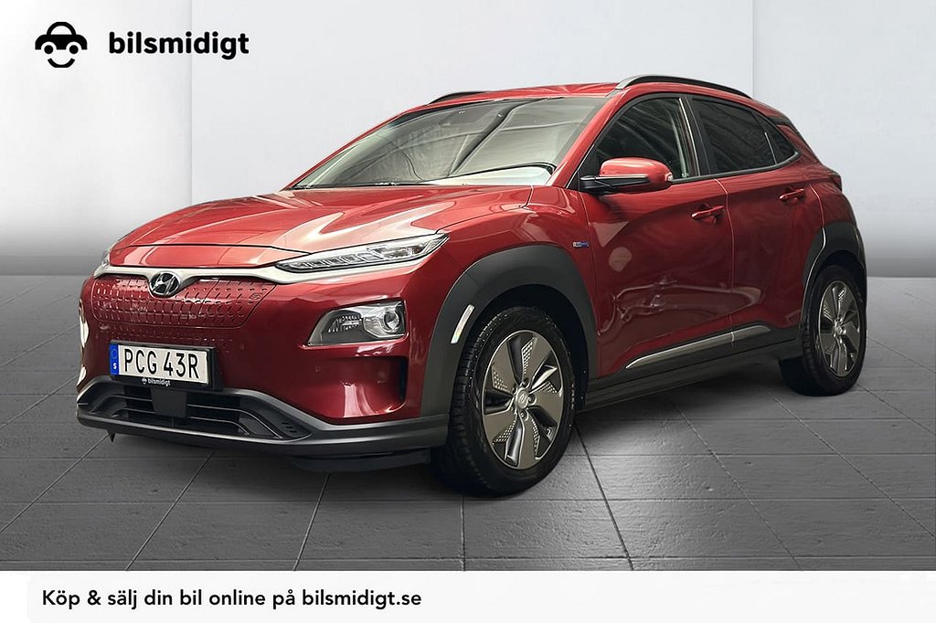 Hyundai Kona Electric 64kWh Premium CCS GPS B-Kam Krell Moms