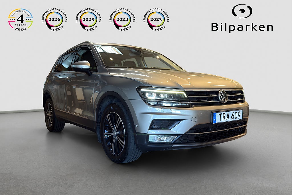 Volkswagen Tiguan 2.0 TDI 4Motion GT | Cockpit | Värmare | Kamera | 190hk