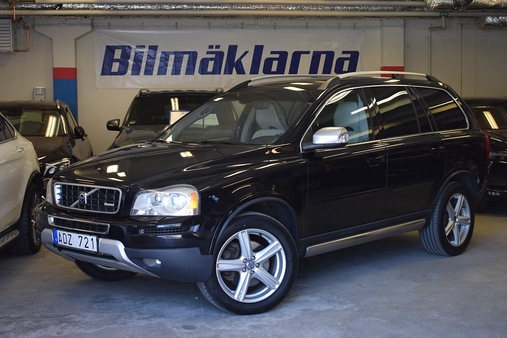 Volvo XC90 D5 AWD R-Design 7-SITS/VÄRM/DRAG/DVD/NAVI/SKINN/S&V