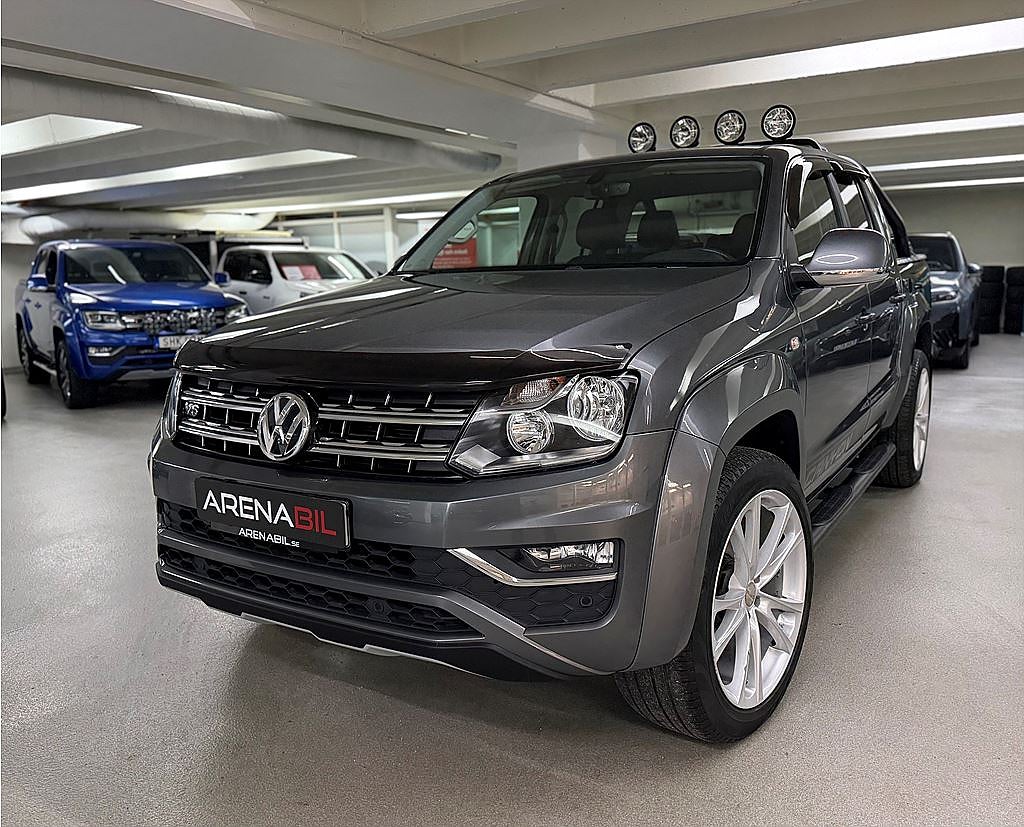 Volkswagen Amarok 3.0 V6 TDI 4Motion Canyon Almeco-lock Släde Värmare Drag MOMS