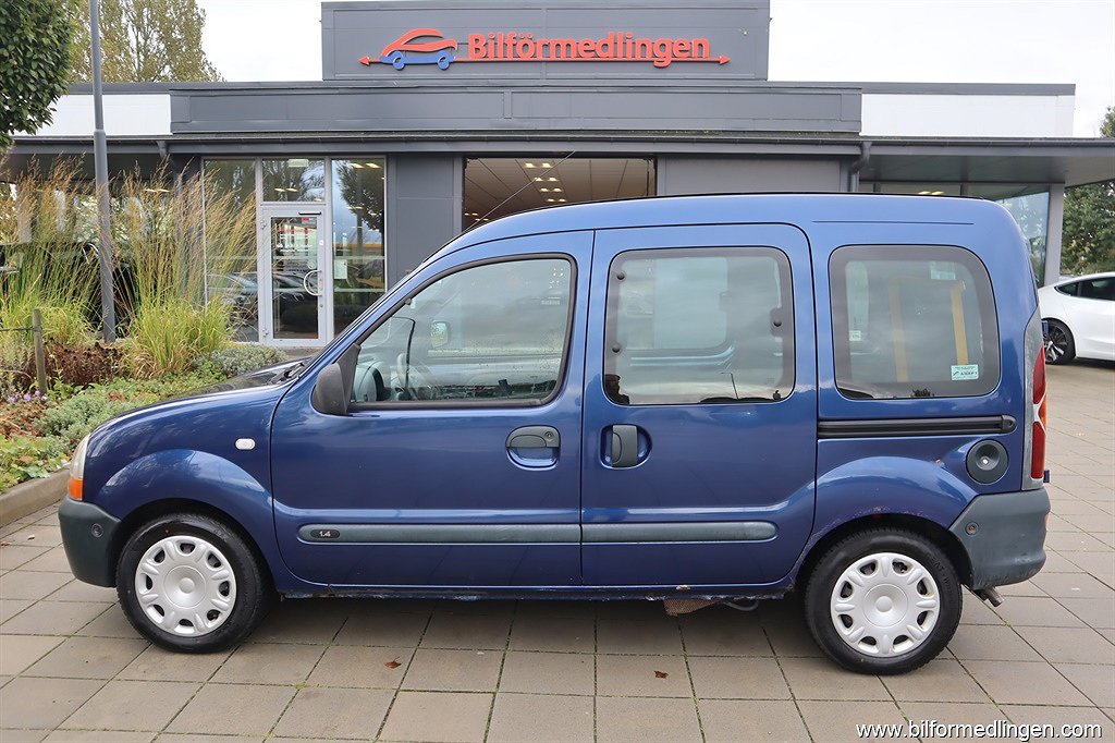 Renault Kangoo 1.4 75hk Express Passenger Automat Handikappanpassad Svensksåld