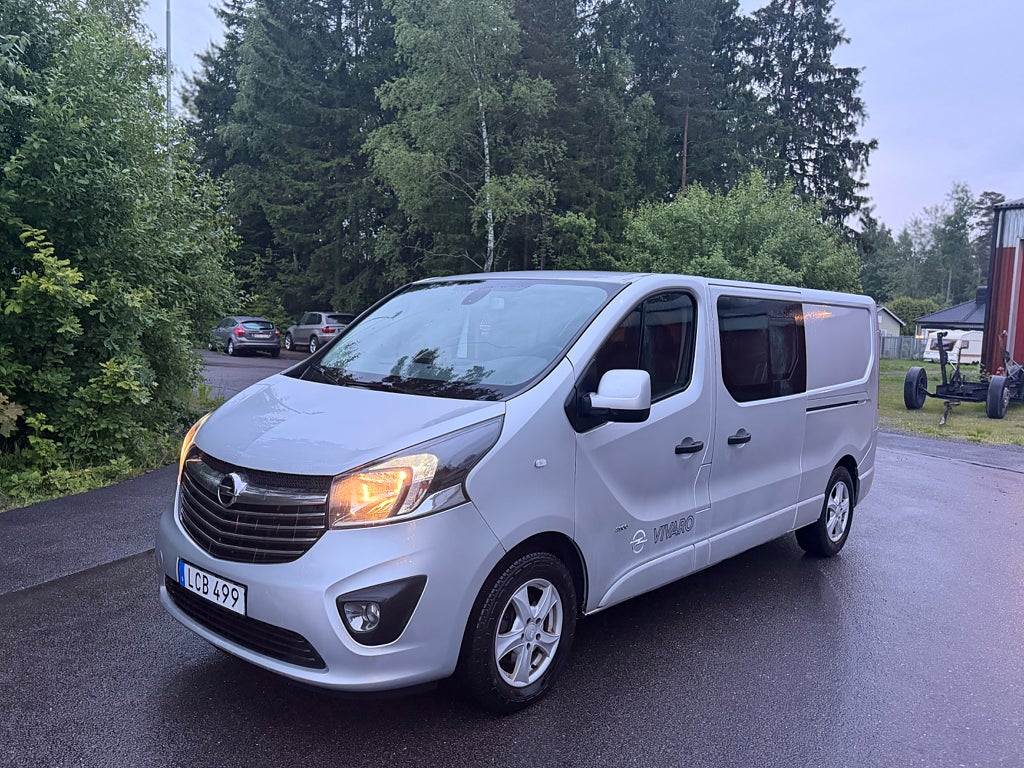 Opel Vivaro Skåpbil 2.9t 1.6 CDTI BIturbo/ 6 sites/2 skjutdörr 