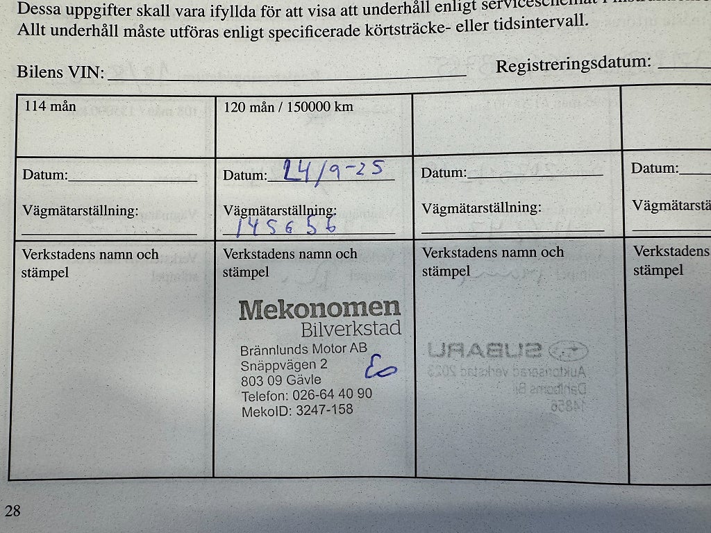 Subaru Outback 2.0 4WD Lineartronic 150hk Värmare Dragkrok - miniatyr 26