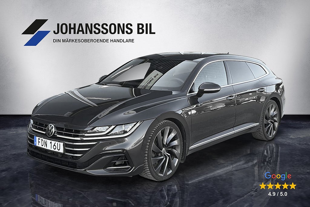 Volkswagen Arteon Shooting Brake 2.0TDI 4Motion R-Line Värmare Drag Navi