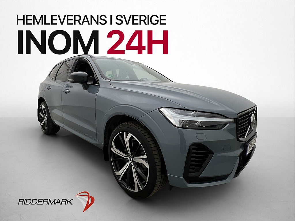 Volvo XC60 T6 AWD Plus Dark Drag Värmare Pano Kamera Skinn
