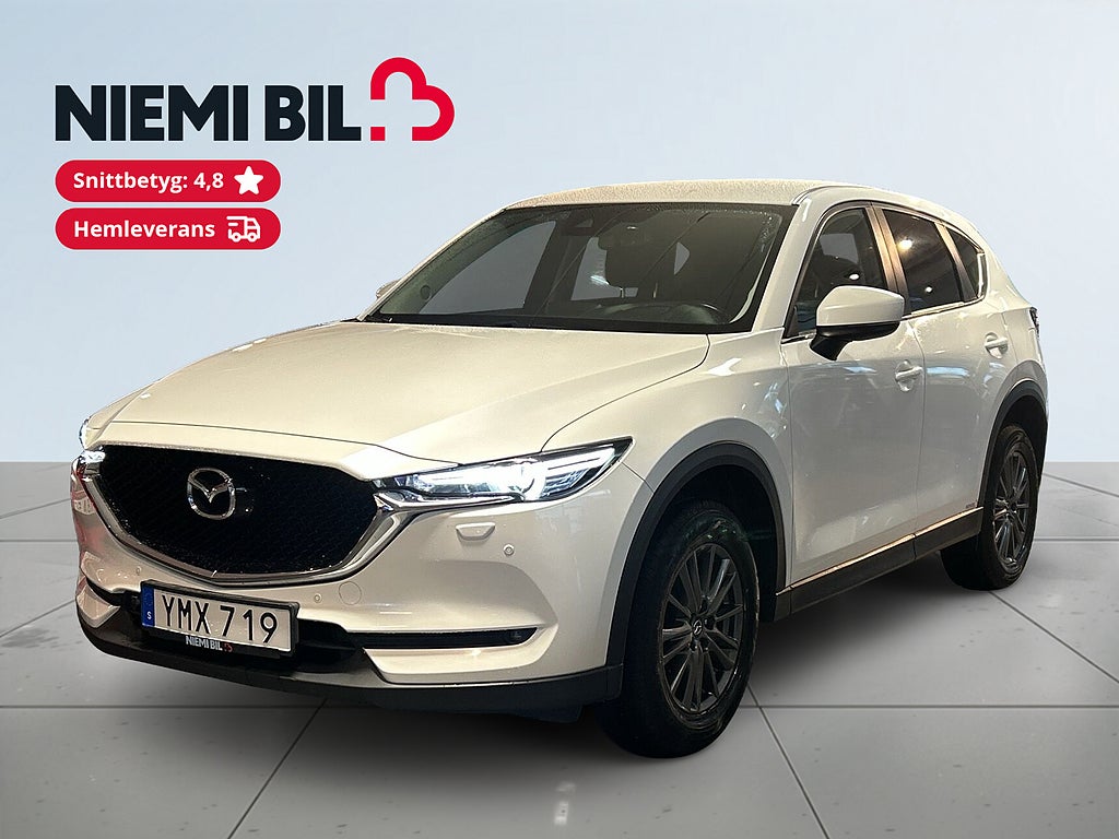 <span style="color: #D81132 !important; display: inline;">Såld idag!</span> Mazda CX-5 2.0 SKYACTIV-G AWD 10 Års garanti/Kamera/MoK-Värm/HuD