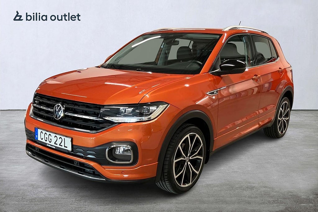 Volkswagen T-CROSS 1.0 TSI OPF GT R-Line Carplay PDC Fram&Bak Euro 6