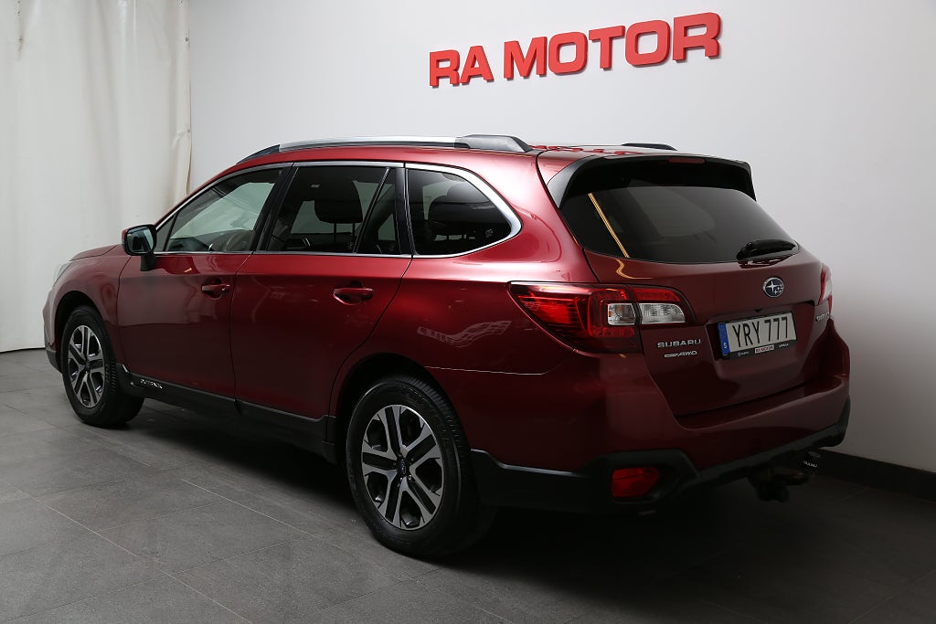 Subaru Outback 2,5i 175hk Active AWD Aut 1ägare Motorv Drag 2018