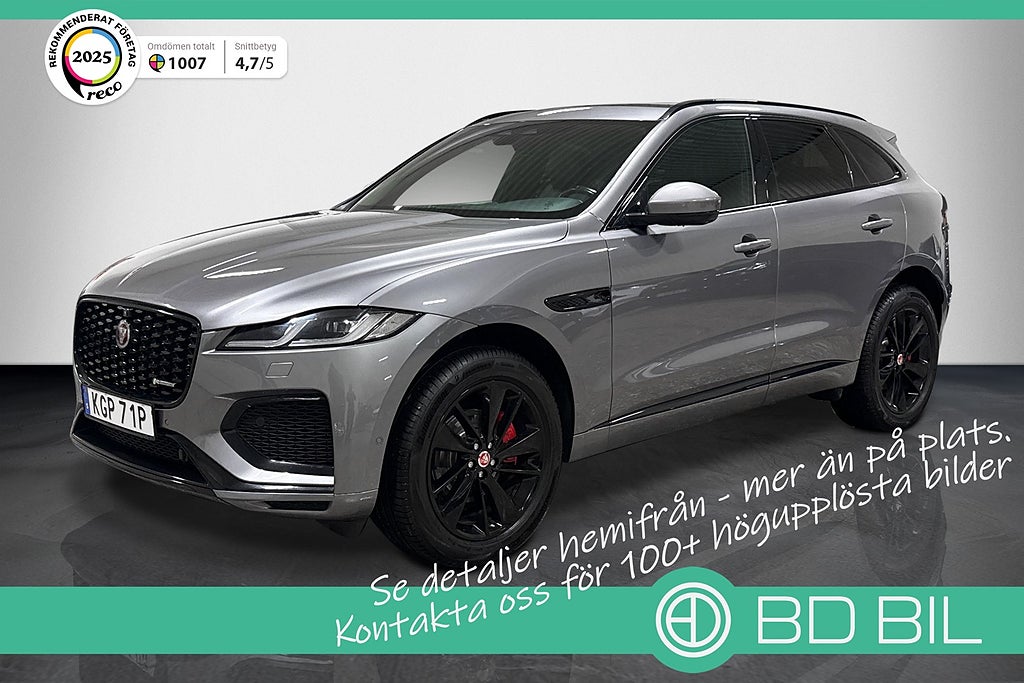 Jaguar F-Pace D200 MHEV AWD R-DYNAMIC PANO SKINN DRAG