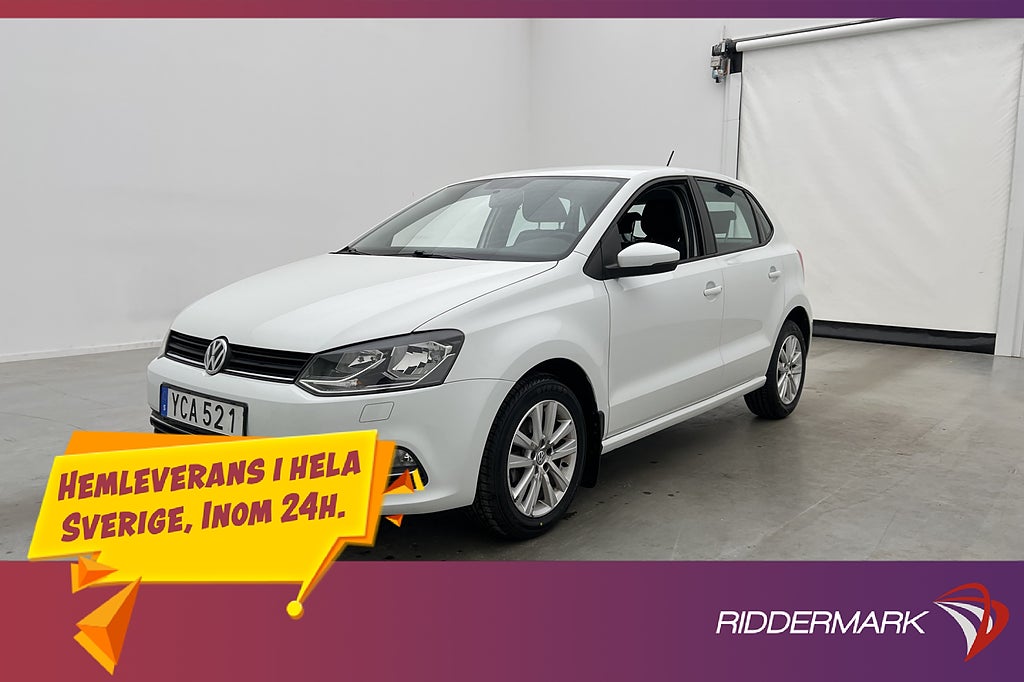 Volkswagen Polo 1.2 TSI 90hk Masters Bluetooth 0.47l/mil