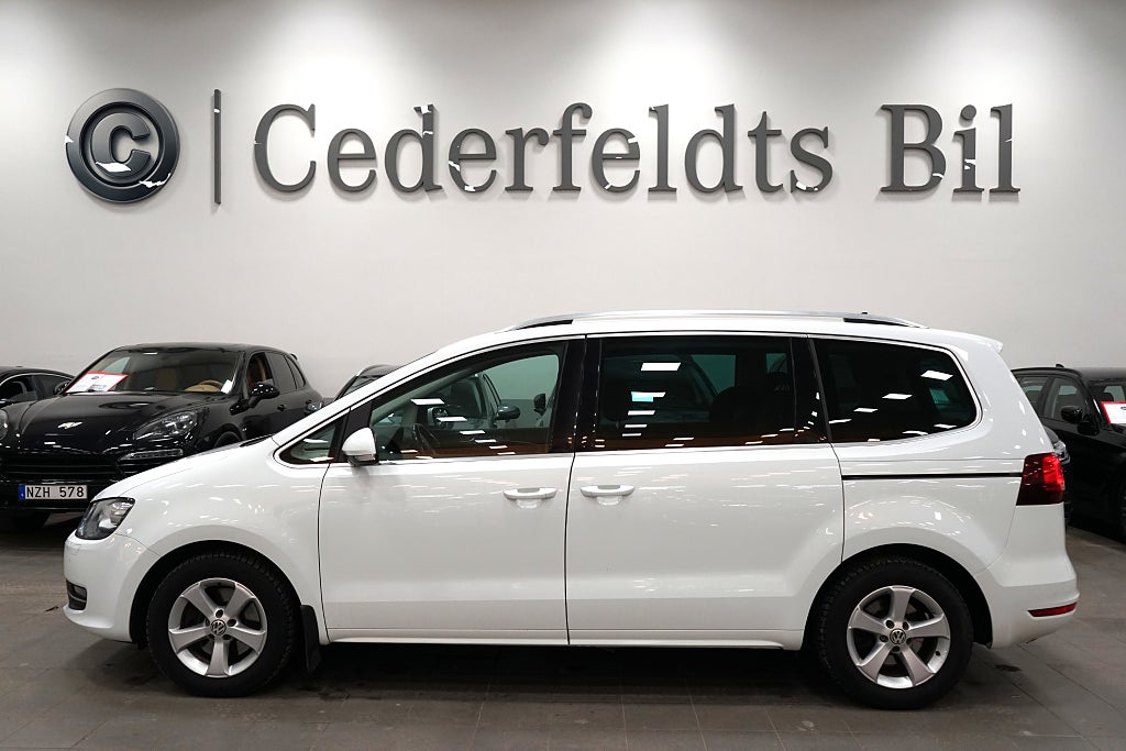 Volkswagen Sharan 2.0 TDI 4Motion GT 7-sits D-värm Drag SoV-hjul Euro 6