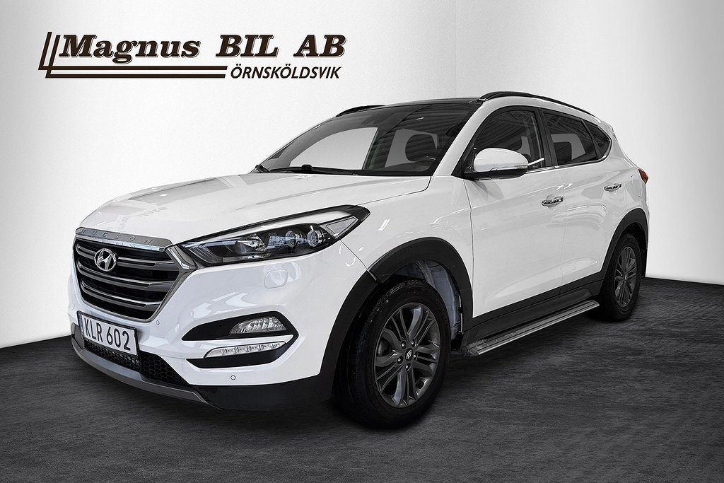 Hyundai Tucson 1.6 T-GDI 4WD Premium Kamera Drag rattvärme 5,99%