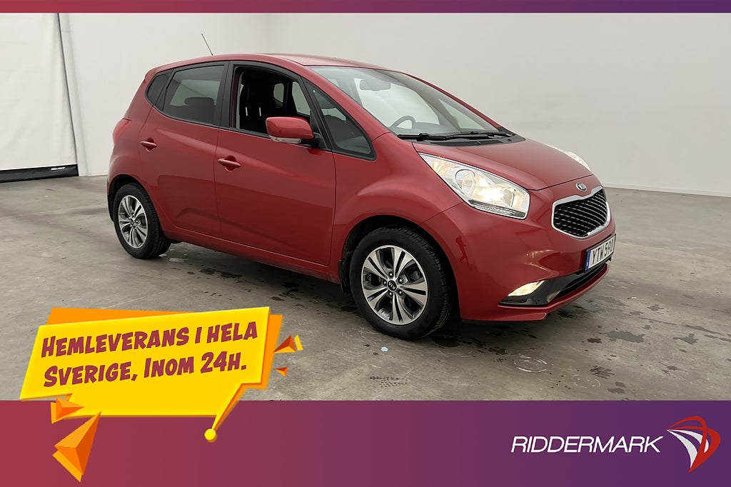 Kia Venga 1.6 CVVT 125hk Advance M&K-värm Rattvärme