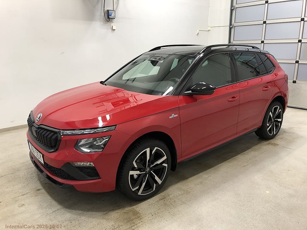 Skoda Kamiq 1.5 TSI Monte Carlo, 150hk drag Panorama 