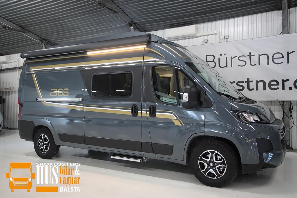 Bürstner B66 C600 Campeo Automat 140hk Vinterpaket Kampanj 