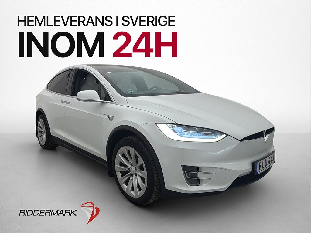 Tesla Model X Long Range 423hk Autopilot Kamera Drag Pano