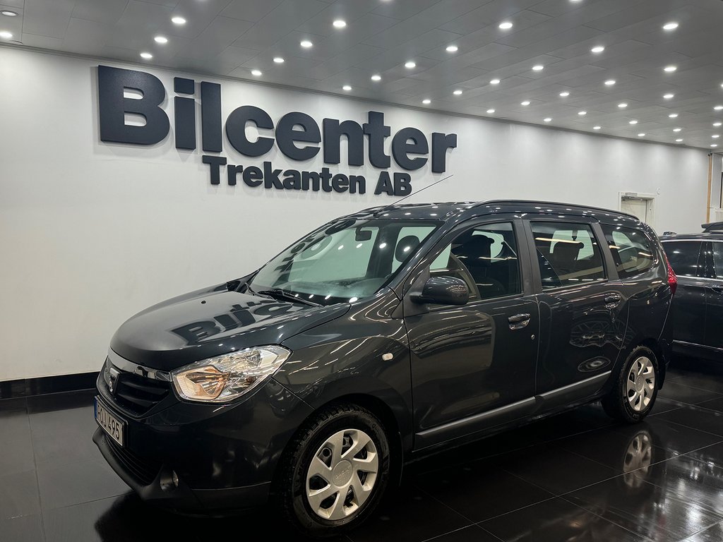 Dacia Lodgy 1.2 TCe Euro 5 7-Sits Ny-Kamrem+Nybesikigad