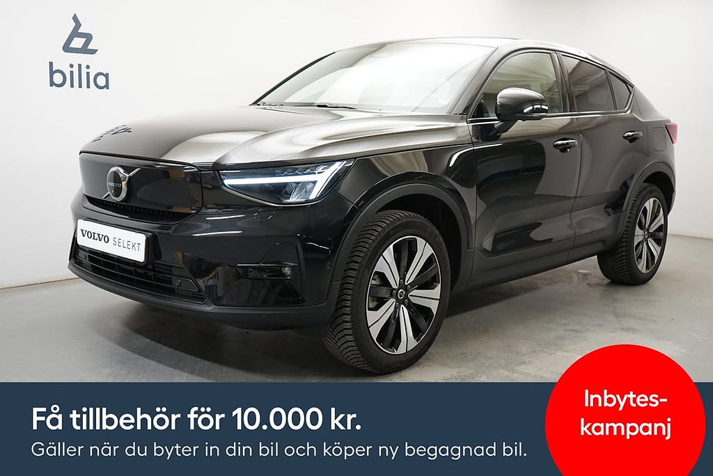 Volvo C40 Recharge Ultimate, Panoramaglastak ej öppnb, Dr...