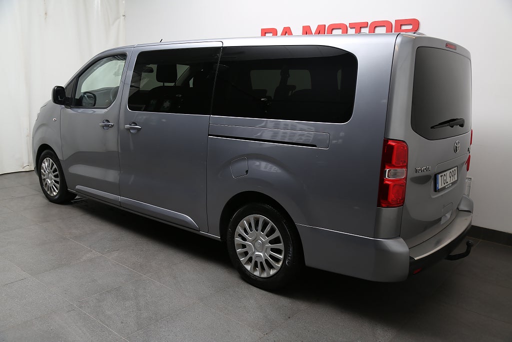 Toyota Proace Verso 2,0 D-4D 177hk Aut 9-sits Värmare Drag Leasbar 2024