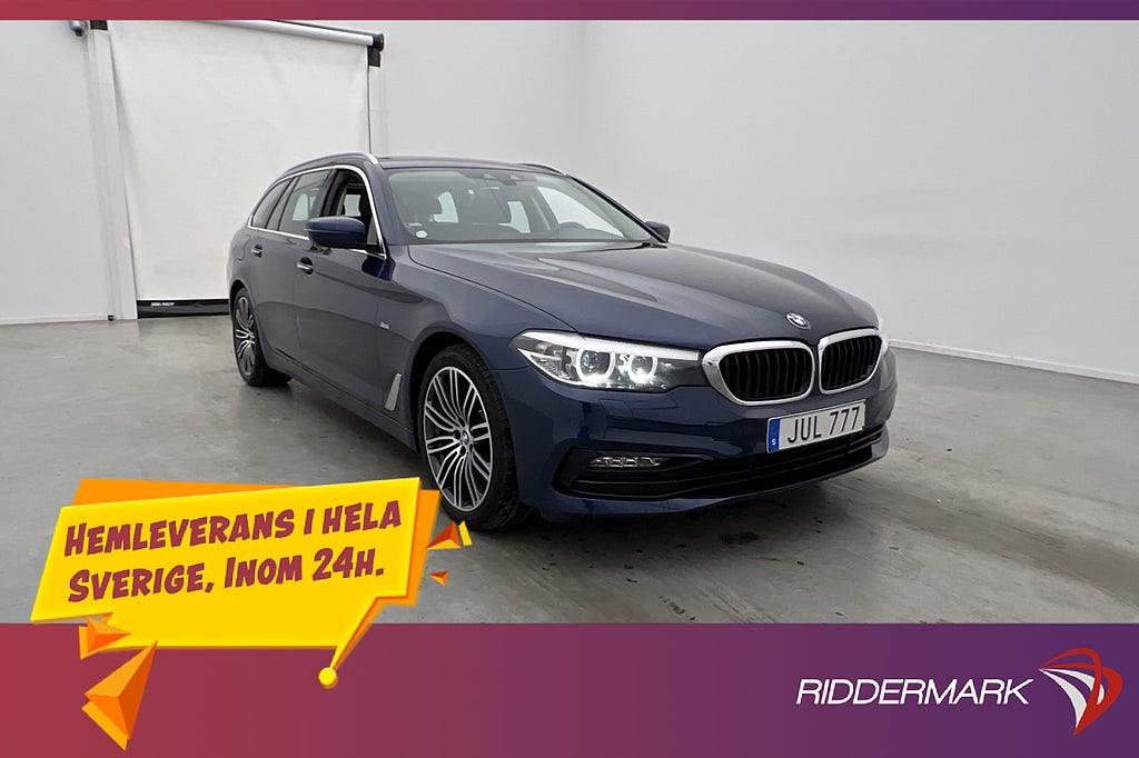 BMW 530 D xDrive 265hk Sport line Kamera Digital Skinn Drag