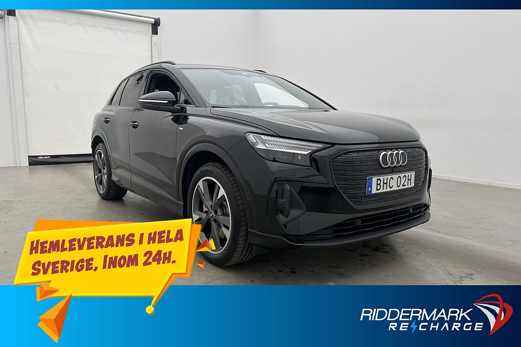 Audi Q4 55 e-tron Quattro S Line Matrix Kamera Värmare Drag