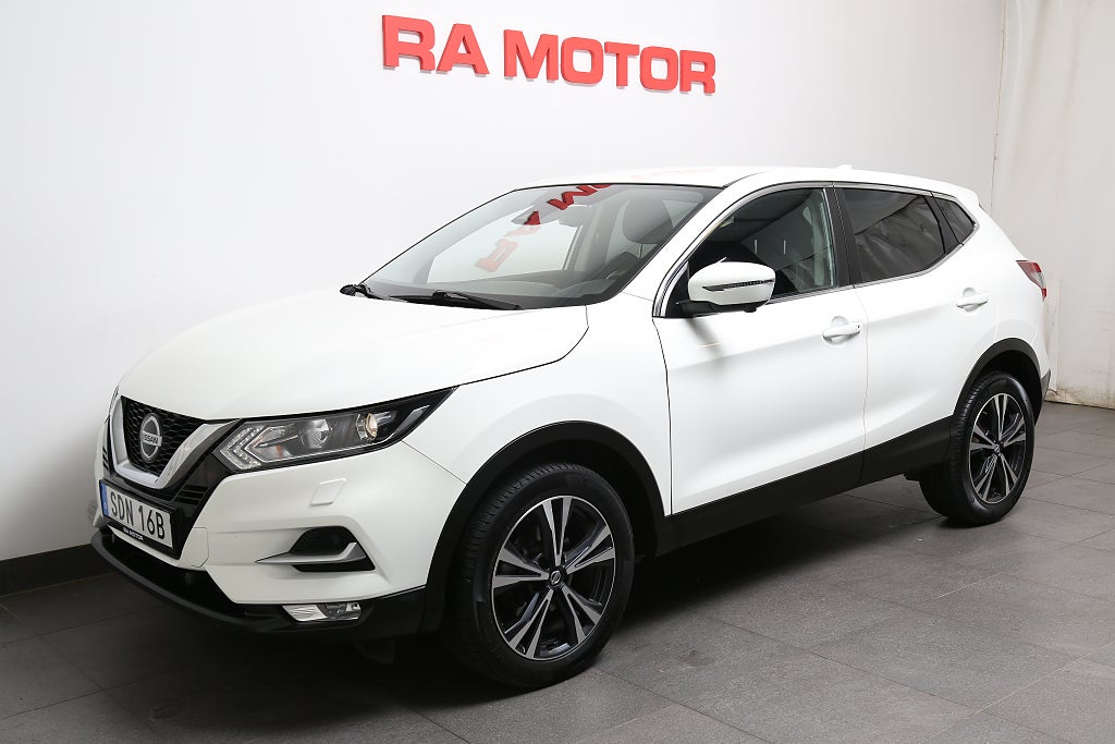 Nissan Qashqai 1,3 DIG-T 140hk 360°-kamera Keyless Navi Drag