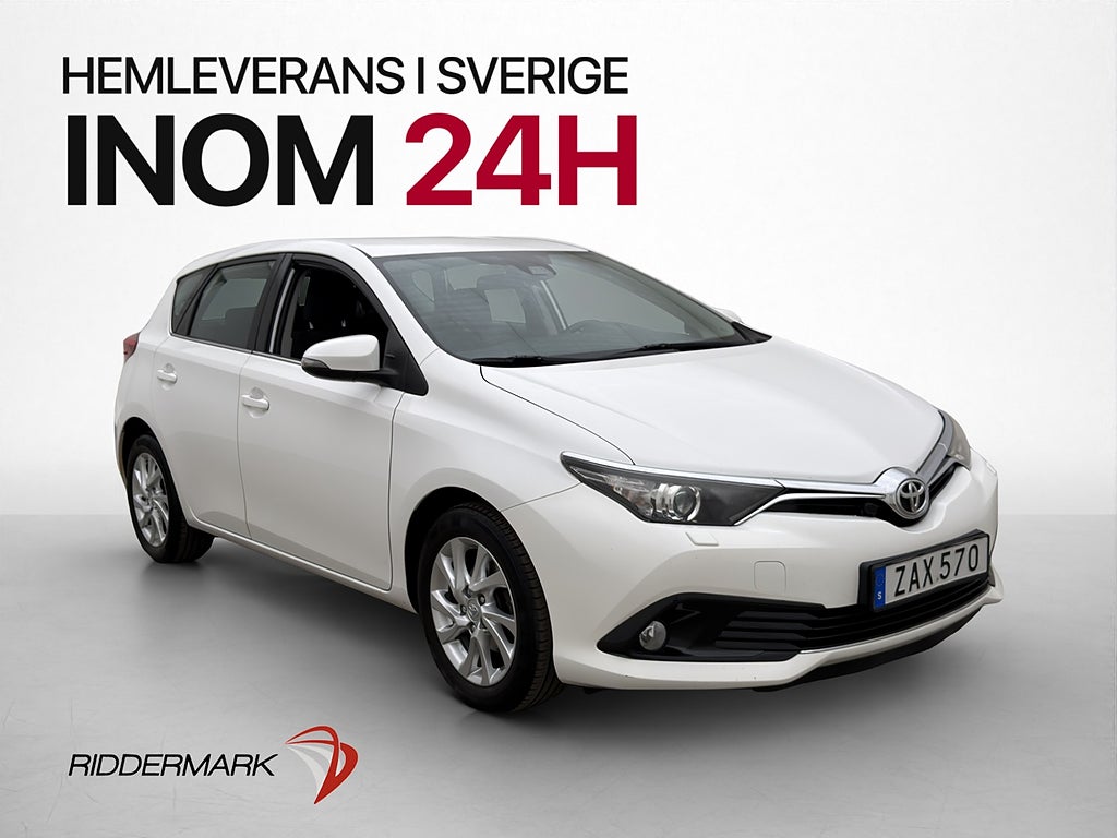 Toyota Auris 1.2 Turbo Active Kamera Värmare ACC 1 Brukare