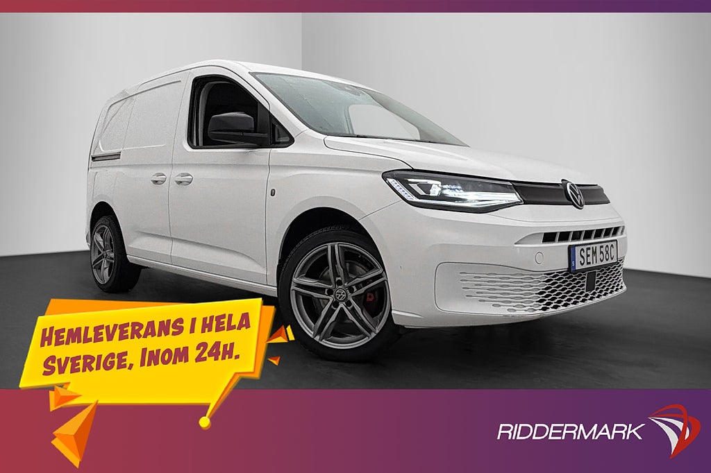 Volkswagen Caddy Cargo 2.0TDI 4M Värm B-Kamera CARPLAY MOMS