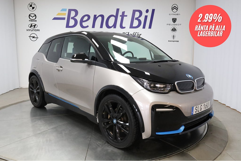 BMW i3s 120Ah Comfort Adv | Adaptiv farthållare | Navi Profess