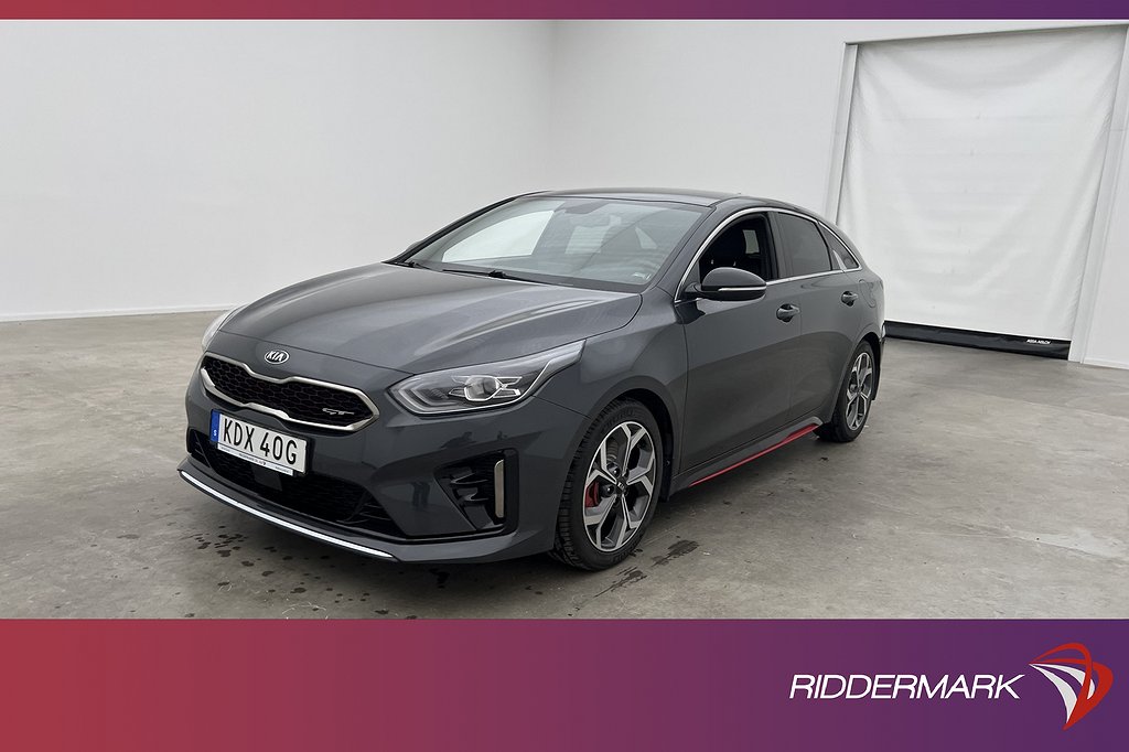 Kia Cee´d ProGT T-GDI 204hk Kamera Navi Rattvärme Halvskinn