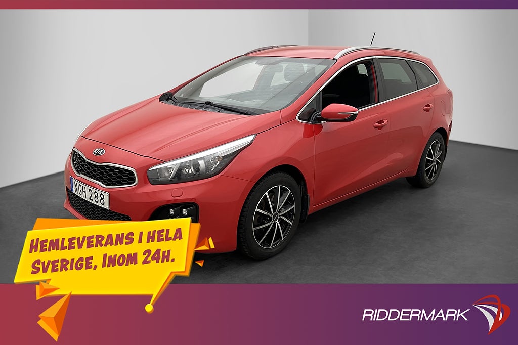Kia Ceed SW 1.6 136hk GT-Line Navi P-Sensorer Dragkrok