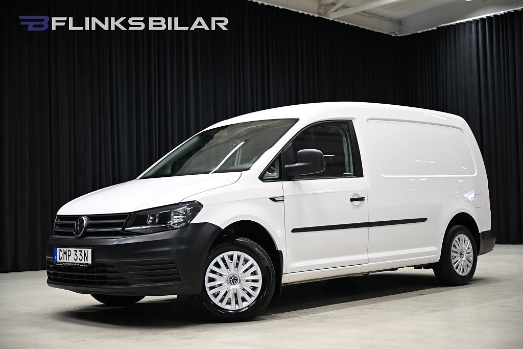Volkswagen Caddy Maxi 2.0 TDI 102HK Inredning|Drag|Värmare|Lågmil|EnÄgare