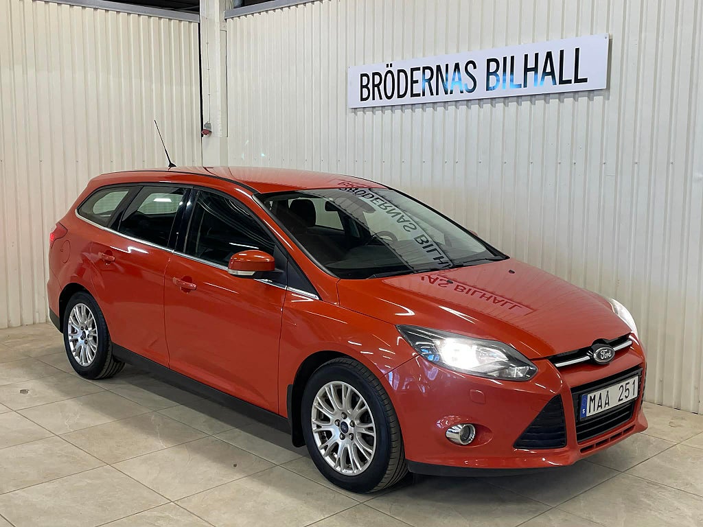 Ford Focus Kombi 1.6 EcoBoost Titanium/ Dragkrok/ Nykamrem