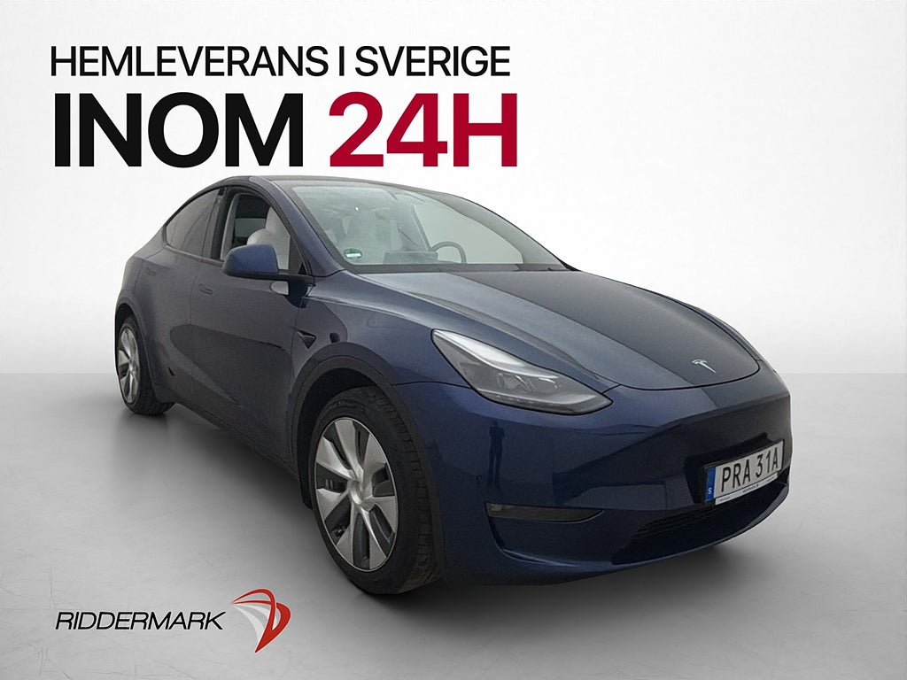 Tesla Model Y Long Range AWD 1 Brukare Drag Pano Kamera