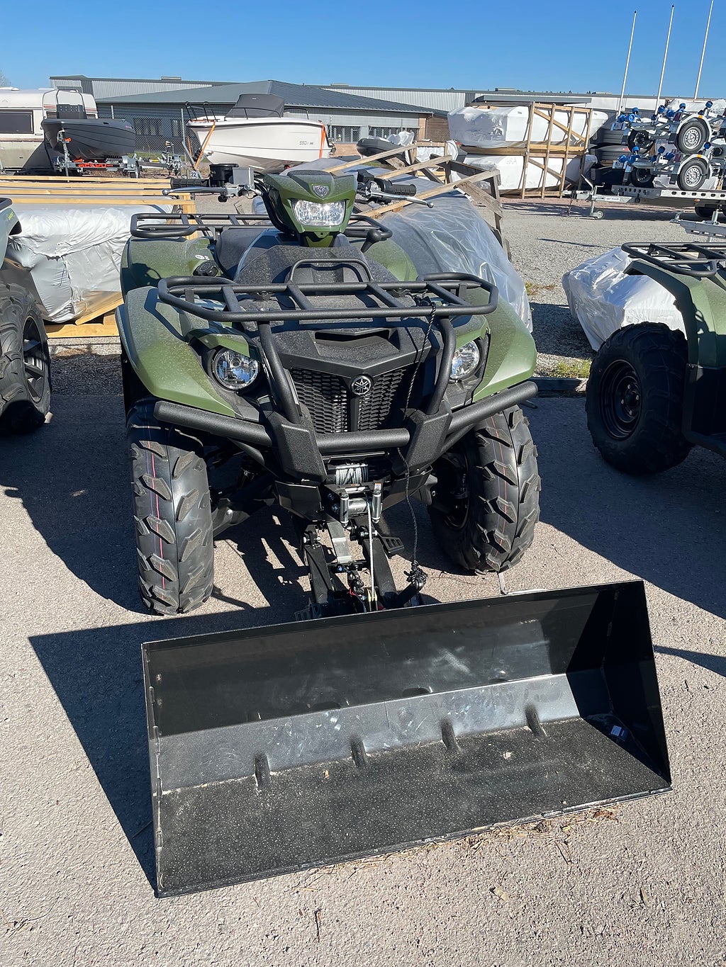 Yamaha KODIAK 700 EPS KIMPEX CLICK&GO SCOPA PAKET TERRÄNG ATV
