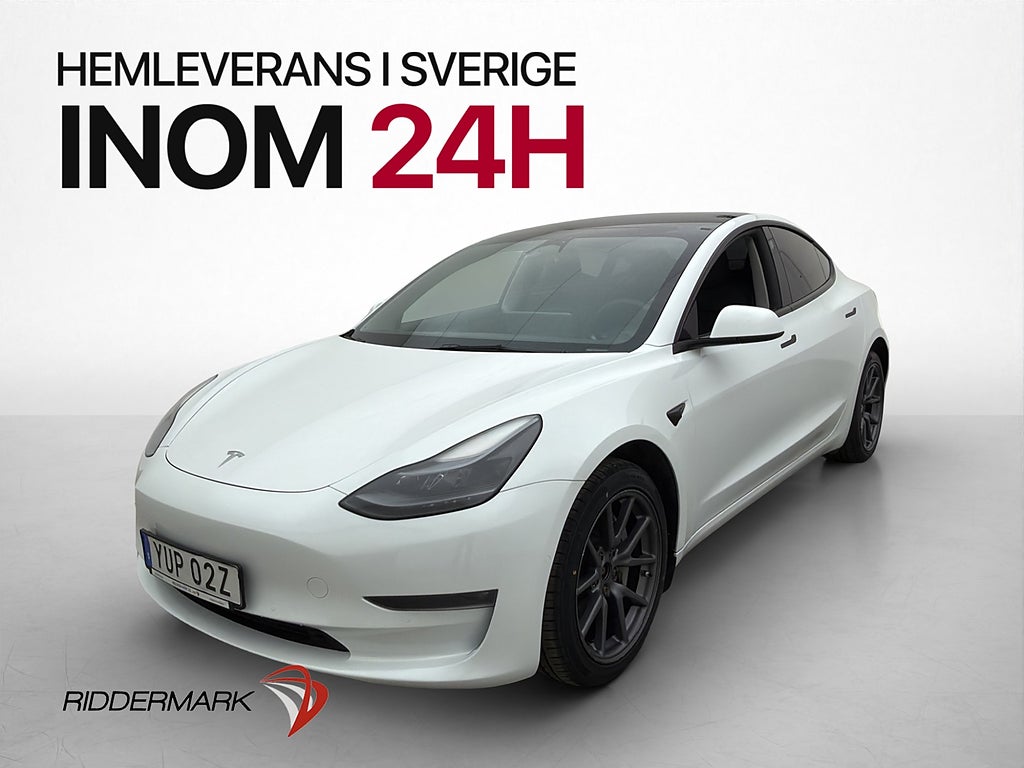 Tesla Model 3 Long Range AWD Autopilot Rattvärme Värmepump