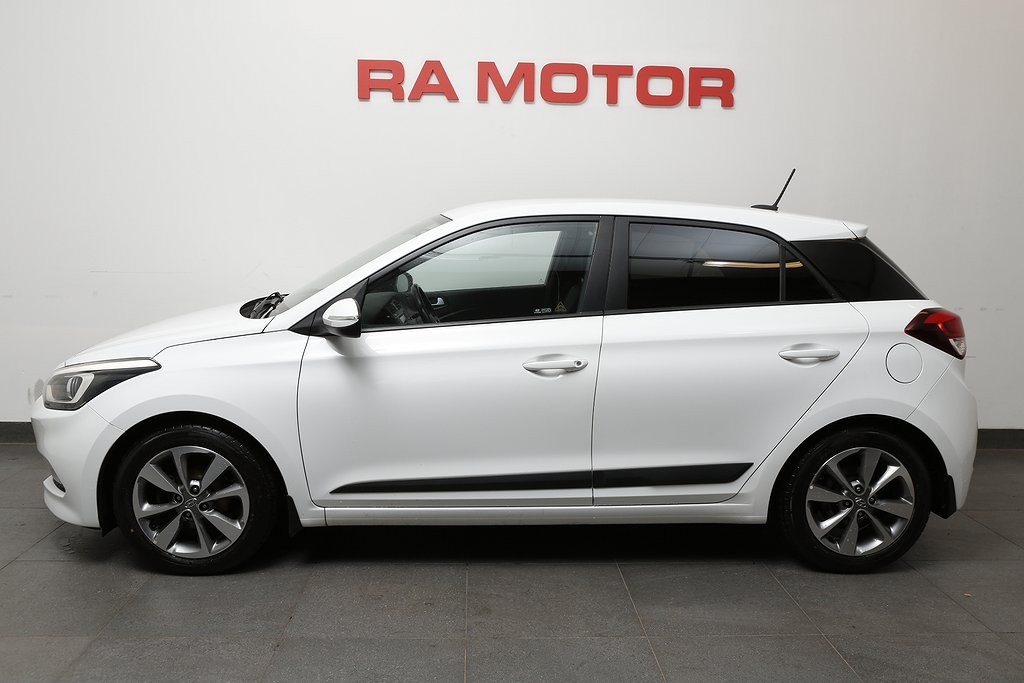 Hyundai i20 1,2 84hk Go! Edition 5D Navi Motorv Drag 2017